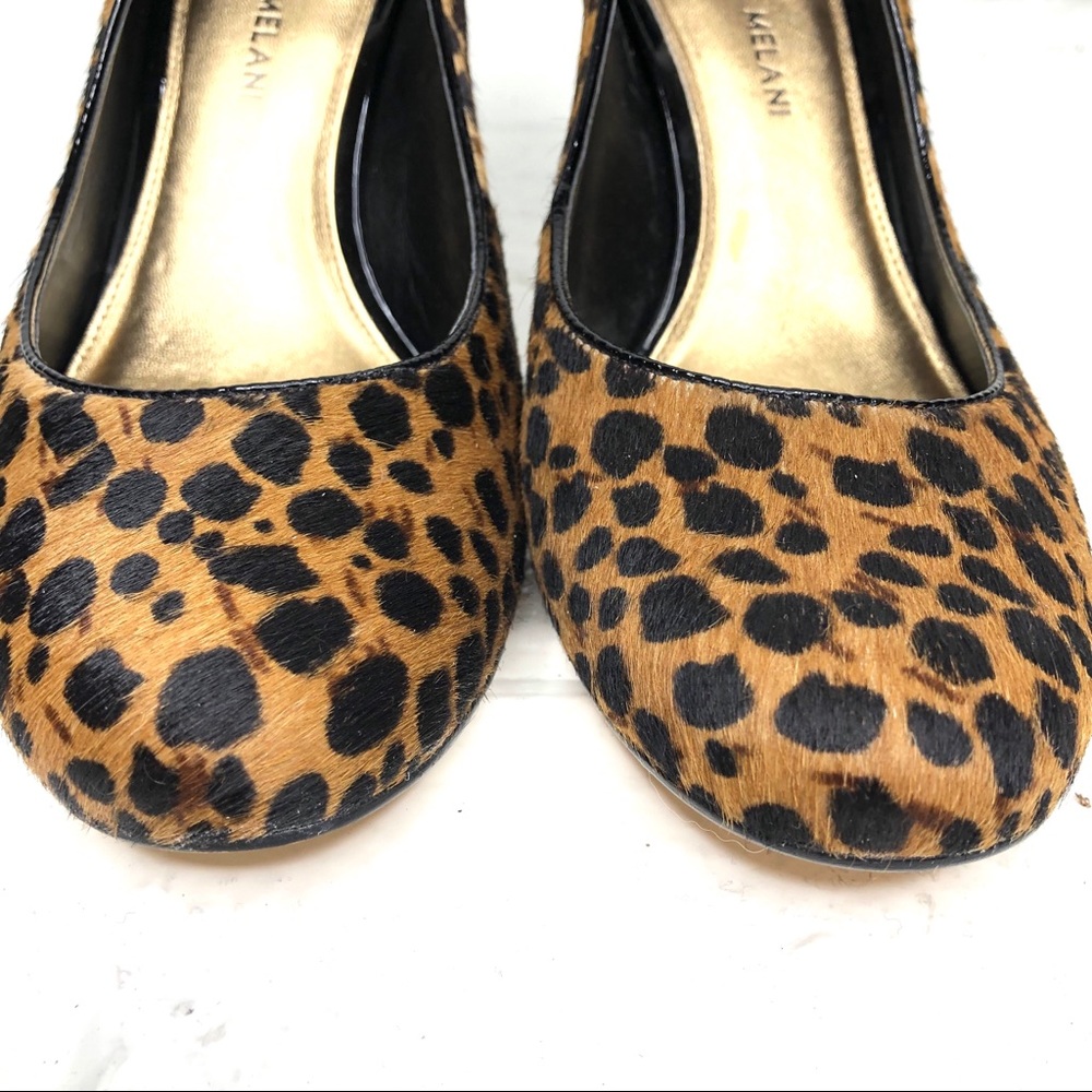 Antonio Melani calf hair animal print size 8M - Picture 3 of 8